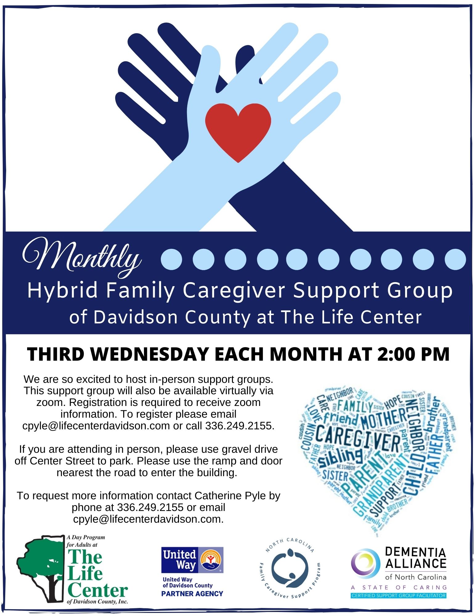 Caregiver Support Group Flyer