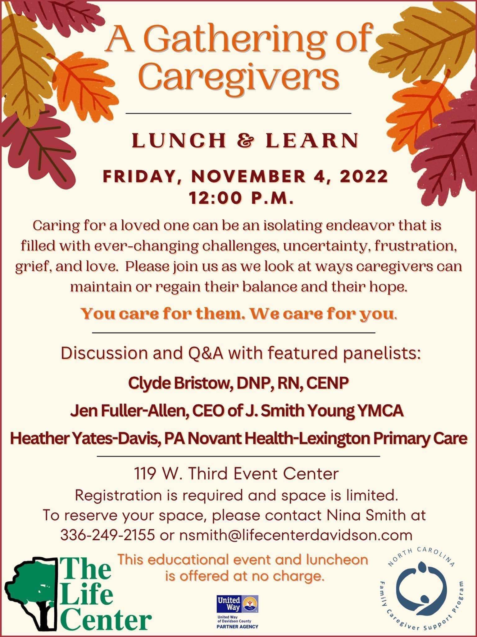 Caregivers Flyer