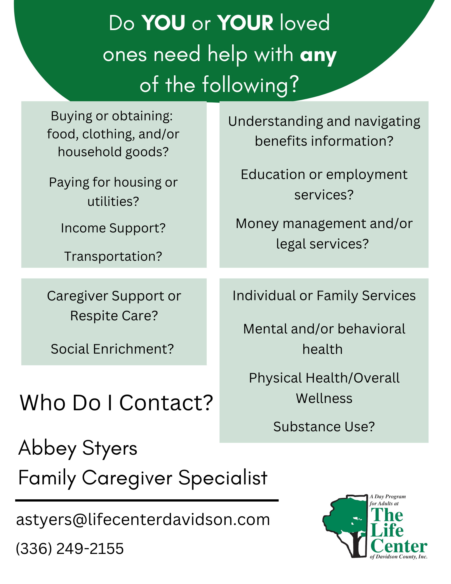 GRG Outreach Flyer (English)